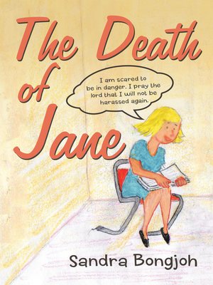 cover image of The Death of Jane